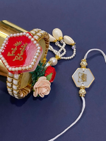 Resin Rakhi Set Design - 42