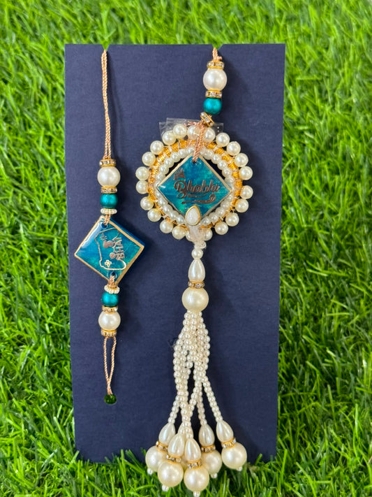 Resin Rakhi Set Design - 46