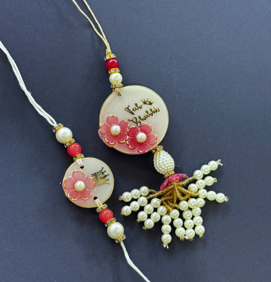 Resin Rakhi Set Design - 47
