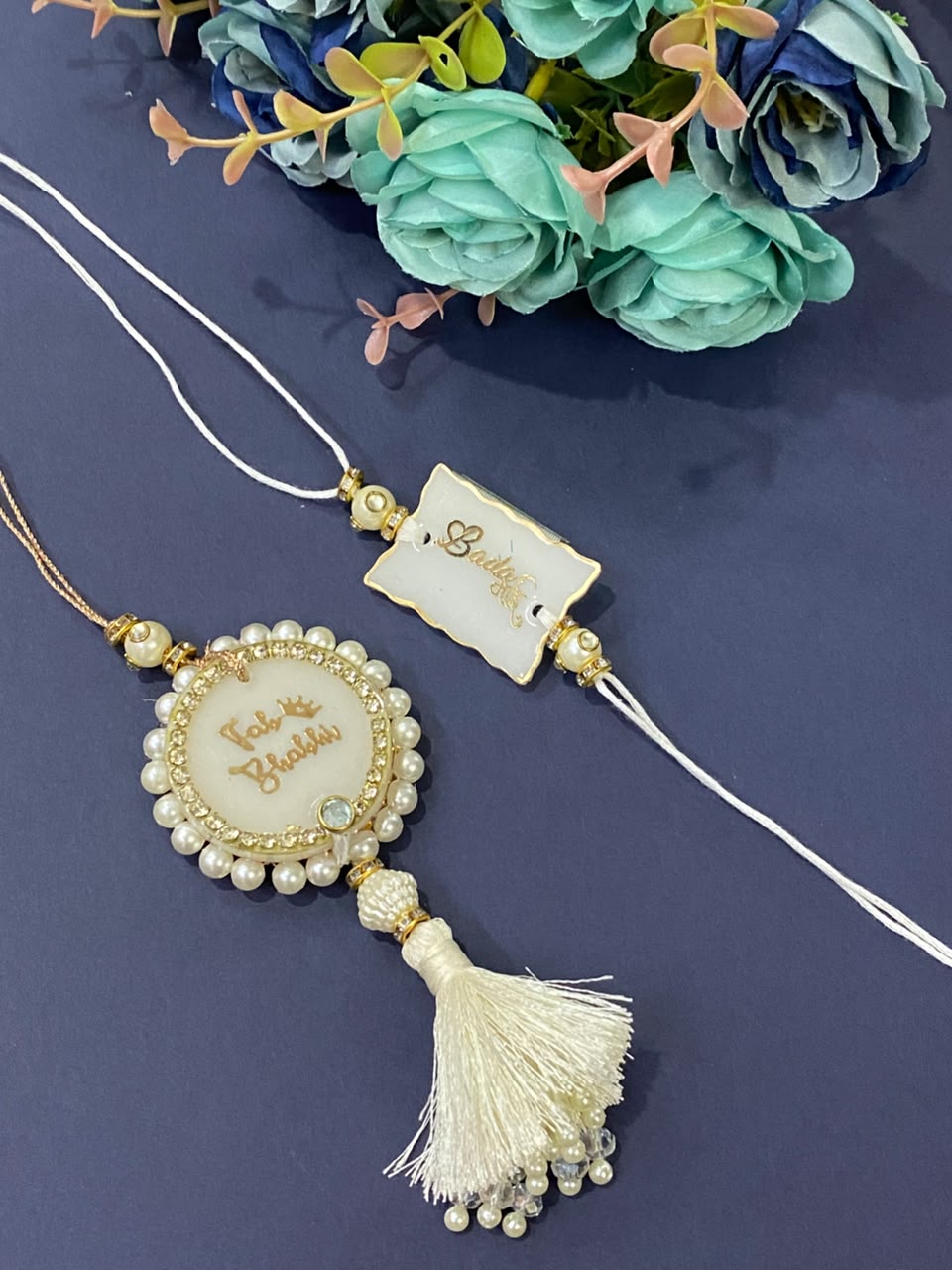 Resin Rakhi Set Design - 5