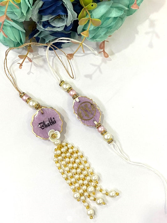 Resin Rakhi Set Design - 6