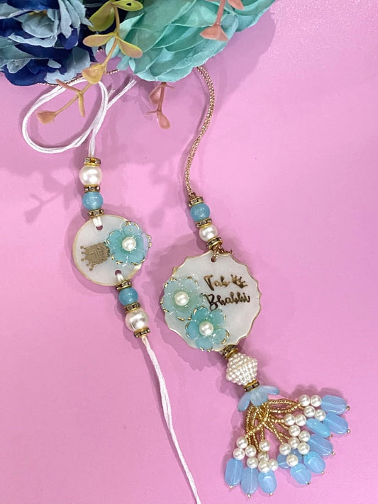 Resin Rakhi Set Design - 9