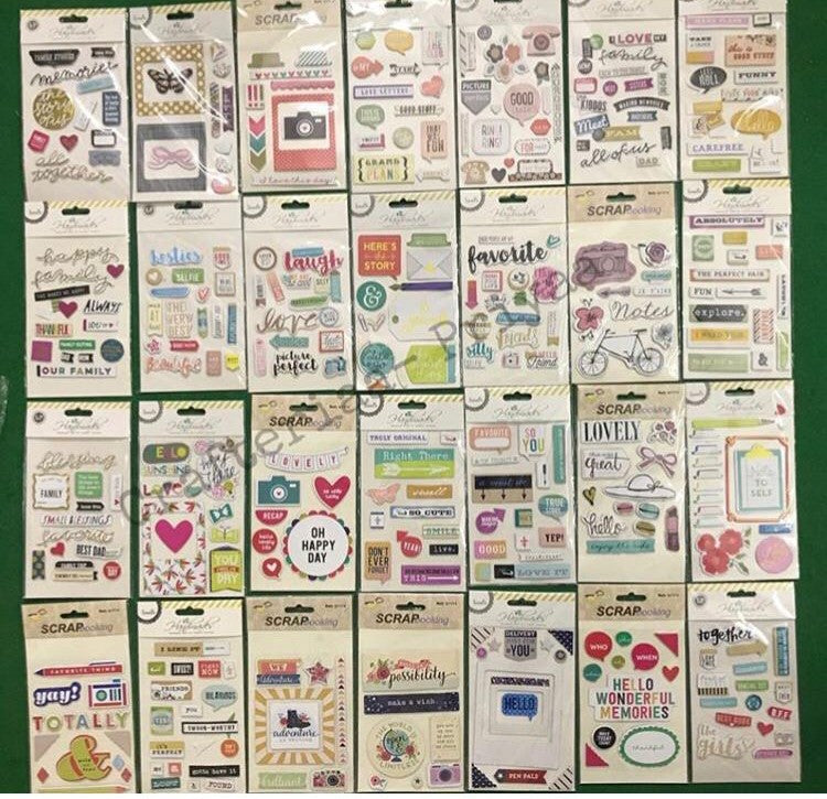 Sticker for Scrapbooking – Combo - 10 packs