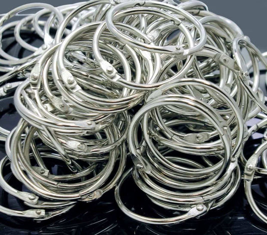 Scrapbook Rings-Size- 32 mm-8 pieces