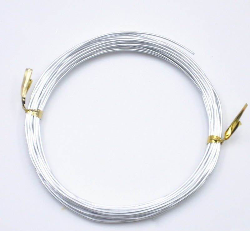 Aluminium Wire – Silver – 1mm