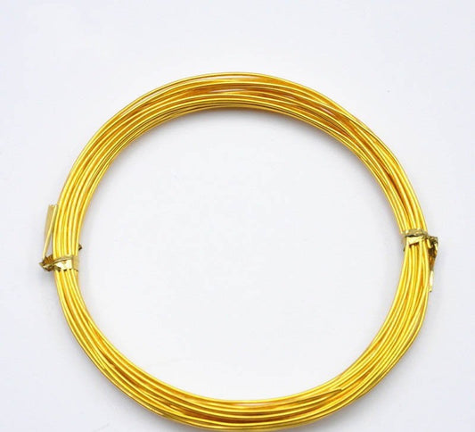 Aluminium Wire – Golden – 1mm