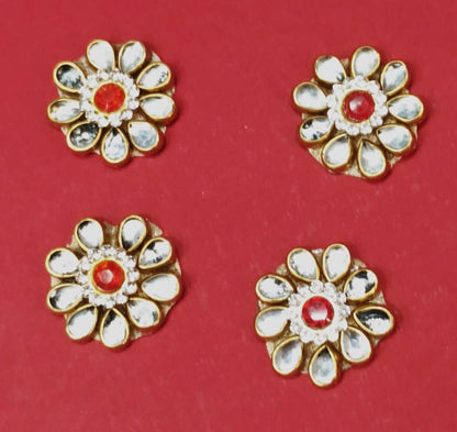 Button / Flower Patch - 25 pieces