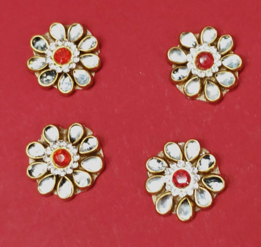 Button / Flower Patch - 25 pieces