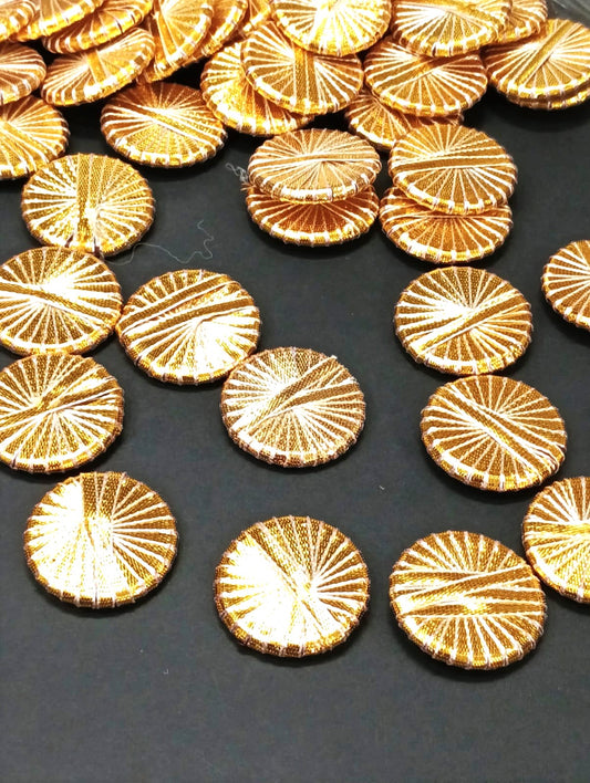 Gotta Patti Ring - Golden - 100 pieces