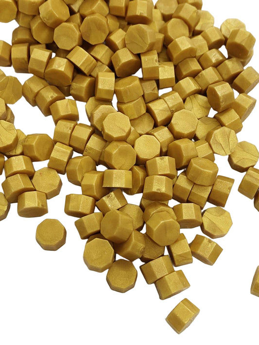 Wax Seal Beads- 500 gm Gold Shade