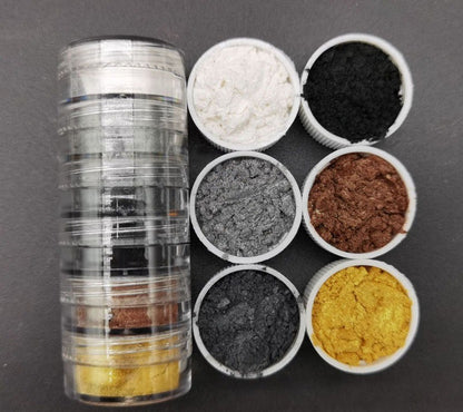 Mica Pigment Set -9 , gold theme