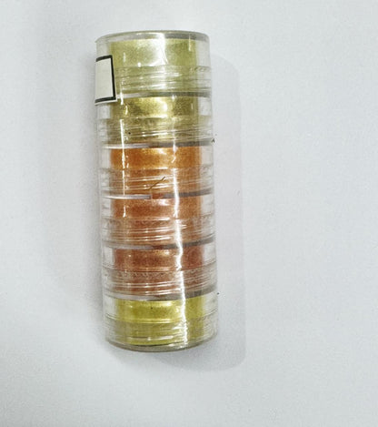 Mica Pigment Set -10, Orange theme