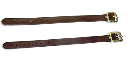Leather Belt for Travel / Luggage Tag - Brown