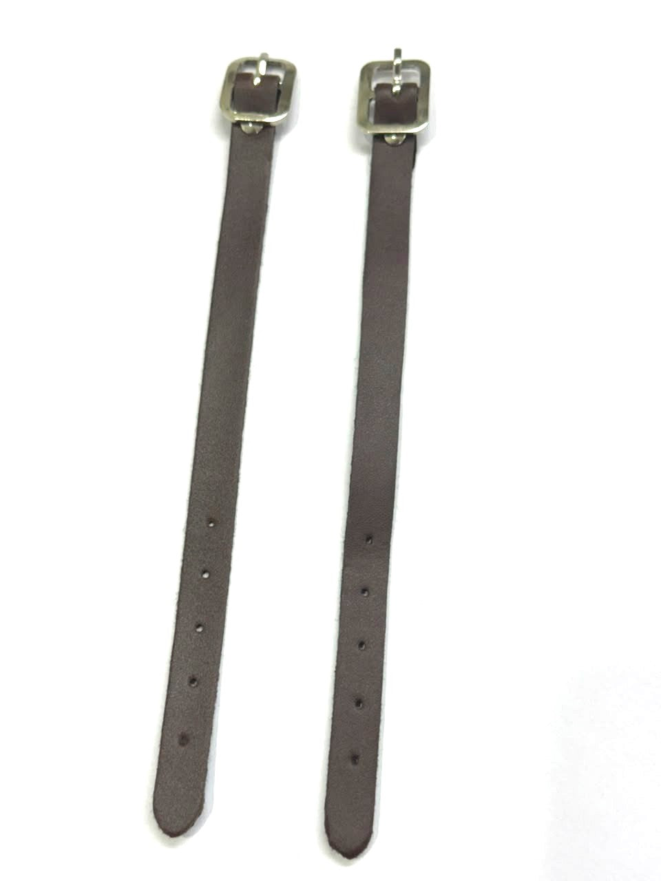 Leather Belt for Travel / Luggage Tag - Brown