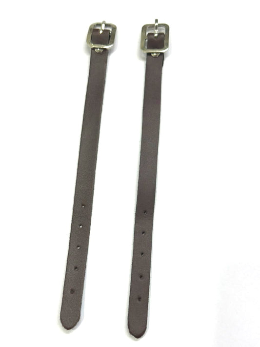 Leather Belt for Travel / Luggage Tag - Brown