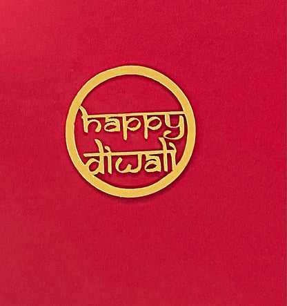 Acrylic cutout - Happy Diwali - 4 pieces