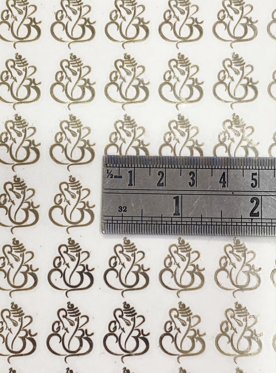Metal Sticker – A4 size, Design 66