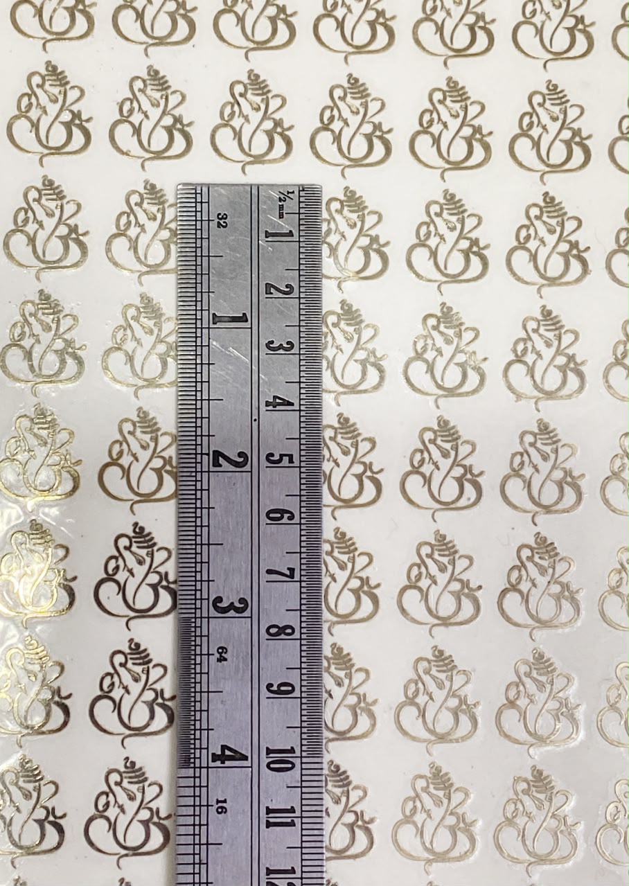Metal Sticker – A4 size, Design 66