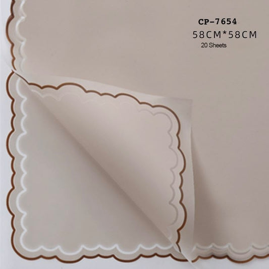 Wrapping Paper - 20 sheets, D -  23