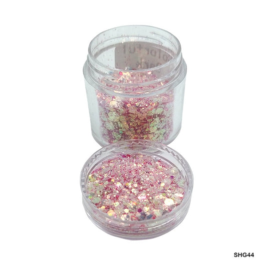Shimmer Glitter Colorful Red Theme