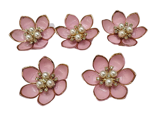 PINK Artificial Flower - 10 pieces Shade -7