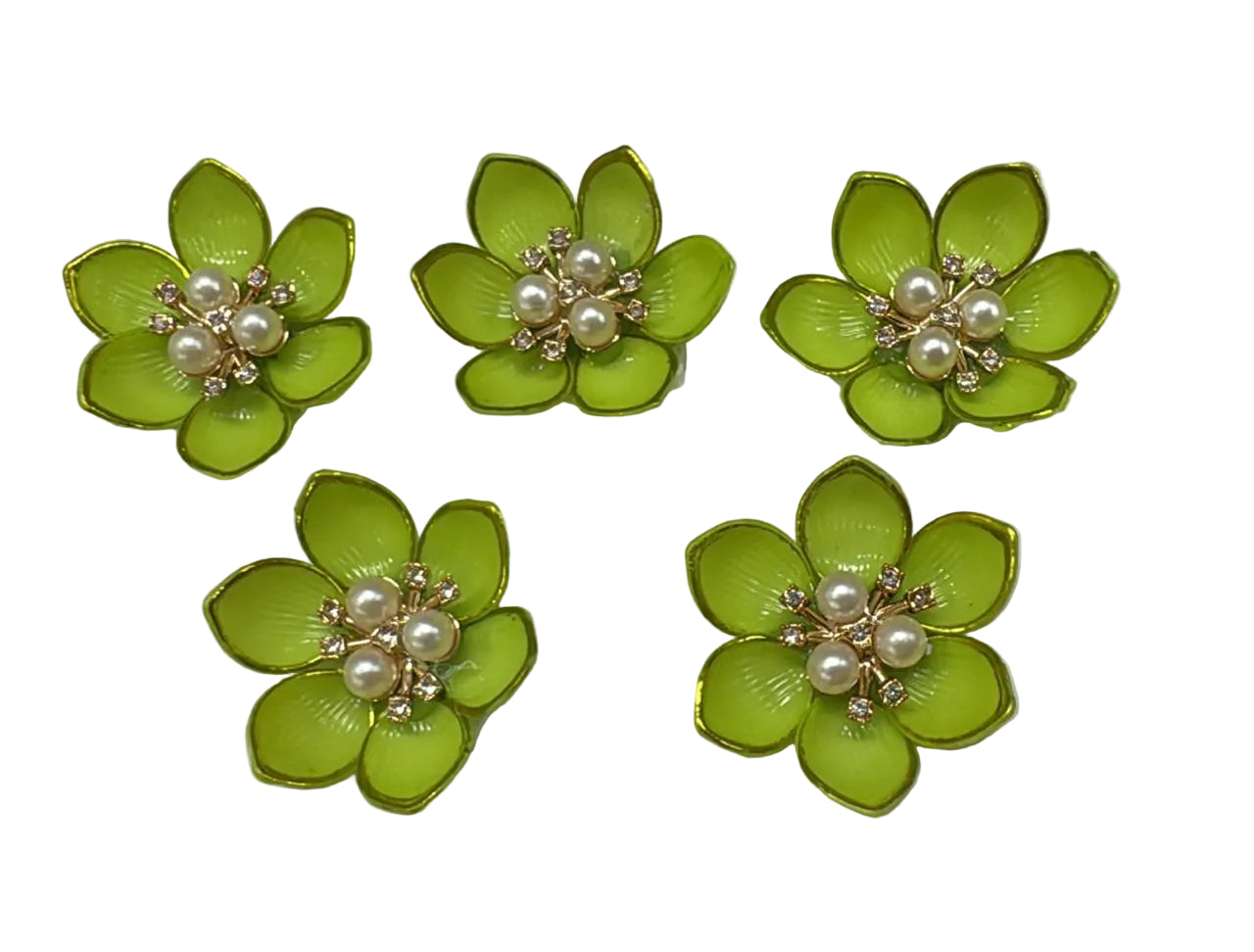Green Artificial Flower - 10 pieces Shade -8