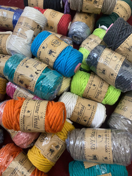 Macrame Threads combo- 10 Rolls FREE SHIPPING