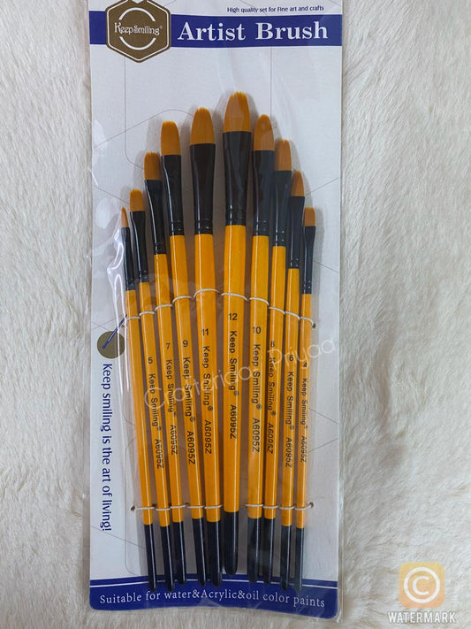 Paint-brush-Set-10-Pieces- D1