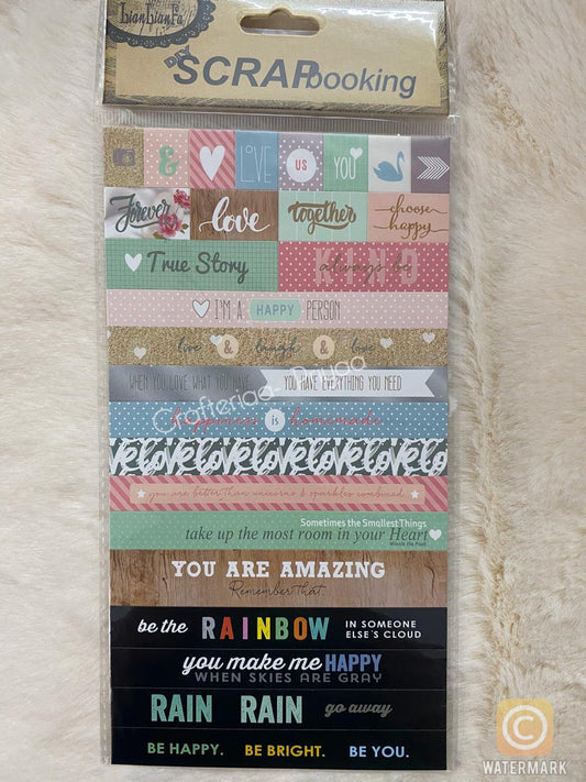 Gold foil Sticker-21