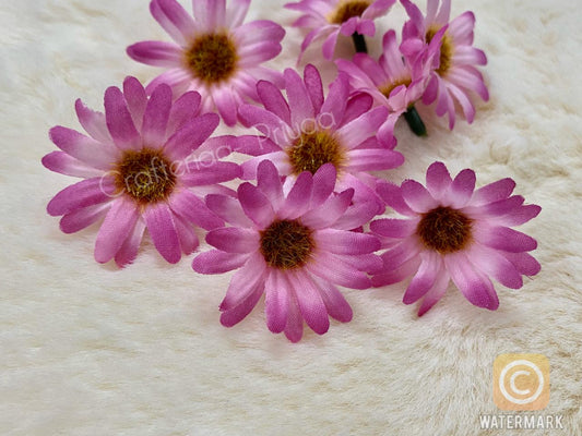 Sunflower- 16 Pieces- D3 Light Purple